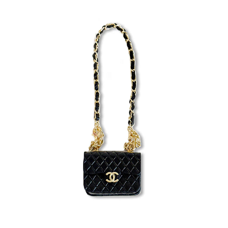 Black Chanel Style Bag