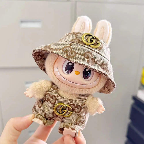Gucci Style overalls + hat