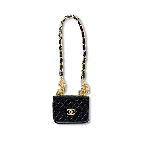 Black Chanel Style Bag